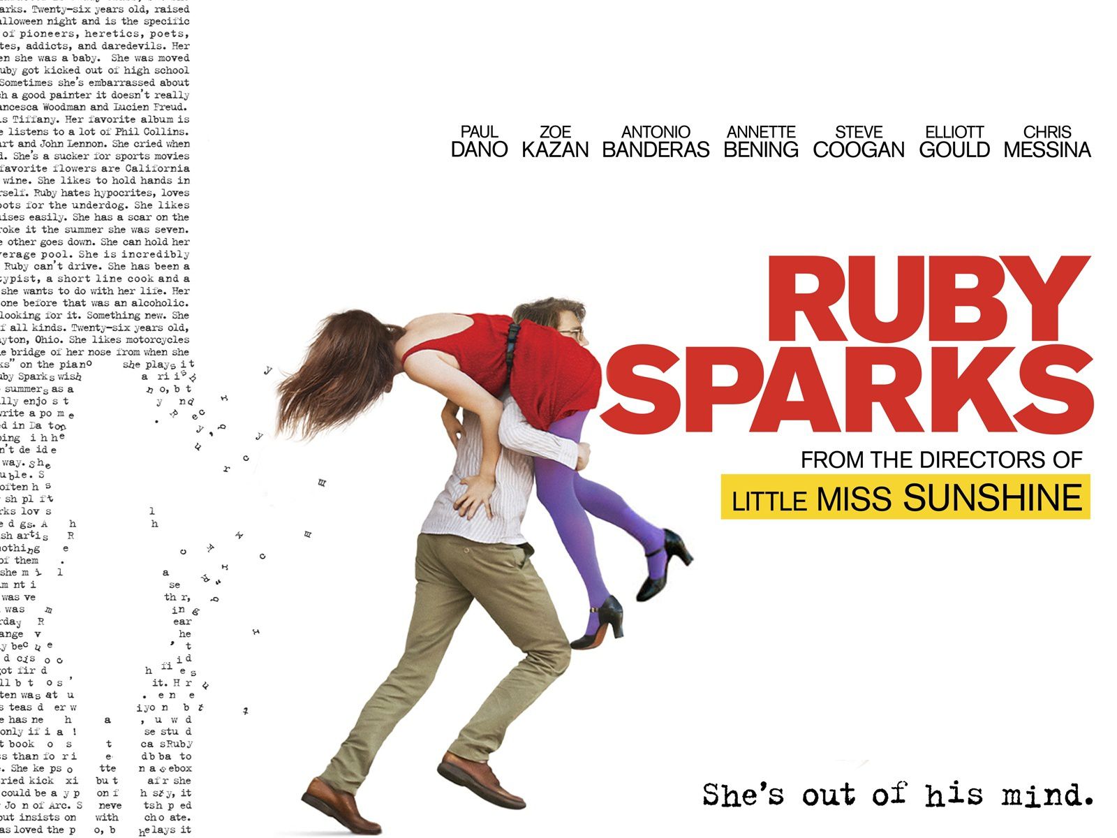 Cinema Secreto: Cinegnose: Pigmaleão e o mito gnóstico do Divino Feminino  no filme 'Ruby Sparks - A Namorada Perfeita